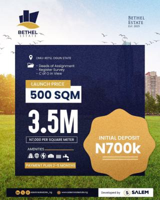 Residential Land, Bethel Estate, Ketu, Lagos, Residential Land for Sale