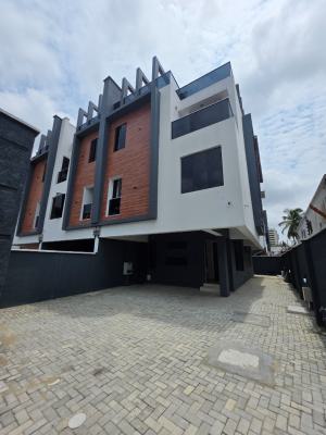 Self Serviced 4bedrooms Semi Detached Duplex with Bq, Behind Zenith Bank, Victoria Island (vi), Lagos, Semi-detached Duplex for Rent