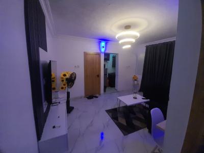 One Bedroom Apartment Fully Serviced Oasis with Housekeeping and Wifi, Mins to National Stadium and Shoprite Mall Prime Central Lagos Access, Surulere, Lagos, Flat / Apartment Short Let