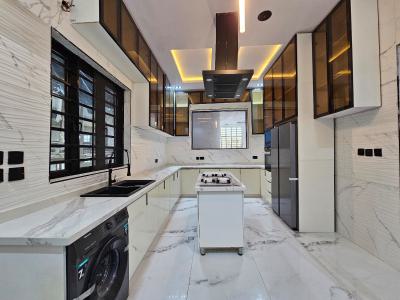 Luxurious 5 Bed Fully Detached with Pool, Furnished Kitchen, Rooftop Terrace Space, Lekki, Lagos, Detached Duplex for Sale