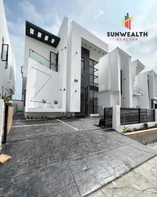 Contemporary 4 Bedroom Detached Duplex with Swimming Pool, Chevron, Lekki, Lagos, Detached Duplex for Sale