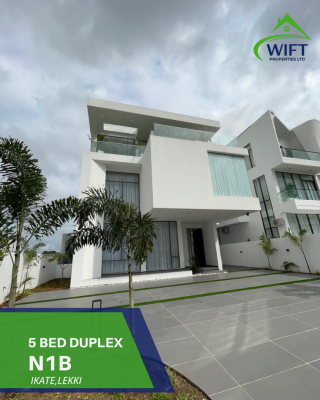 5 Bedroom Fully Detached Duplex, Ikate, Lekki, Ikate, Lekki, Lagos, Detached Duplex for Sale