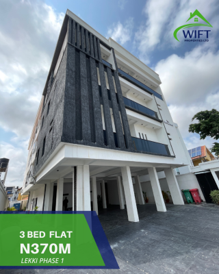 3 Bedroom Apartment, Lekki 1, Lekki Phase 1, Lekki, Lagos, Flat / Apartment for Sale