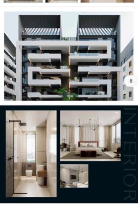 Super Luxury 1bedroom Apartment, Periwinkle Estate, Lekki Phase 1, Lekki, Lagos, Mini Flat (room and Parlour) for Rent