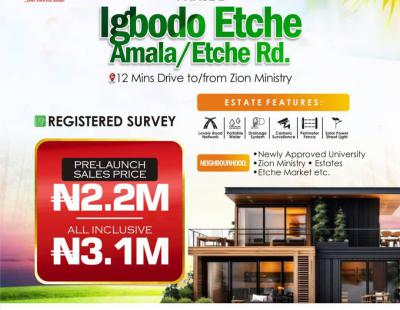 Mixed Use Land, * Fortune Garden Estate Phase 2*igbodo *, Etche, Rivers, Mixed-use Land for Sale
