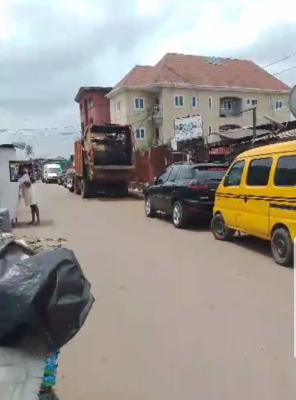 Cornerpiece Land Measuring 2 Plots (video Available on Request(, Ogunlana Street Off Ijesha Road, Surulere, Lagos, Mixed-use Land for Sale