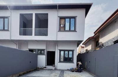 Newly Renovated and Self-serviced and Self-compound 4 Bedroom En-suite, Lekki Phase 1, Lekki, Lagos, Semi-detached Duplex for Rent