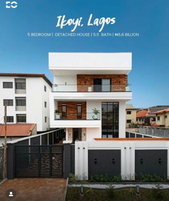 Beautiful 5bedroom Detached Duplex, Ikoyi, Lagos, Detached Duplex for Sale