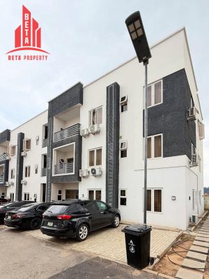 3 Bedroom Serviced Apartment with Tarred Access Roads, Life Camp, Abuja, Flat / Apartment for Rent