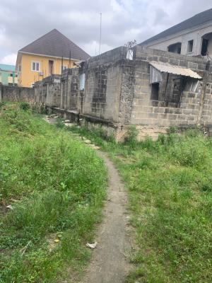 Dry Land with an Uncompleted Building Very Close to D Road, Mobil Road, Ilaje, Ajah, Lagos, Mixed-use Land for Sale