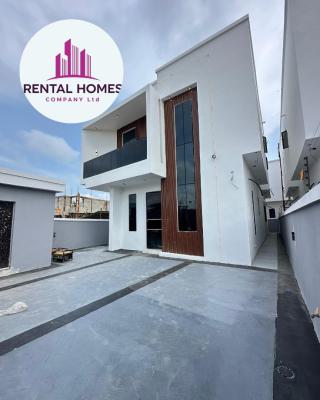 Newly Built 4 Bedroom Fully Detached Duplex, 2nd Toll Gate, Lekki, Lagos, Detached Duplex for Sale