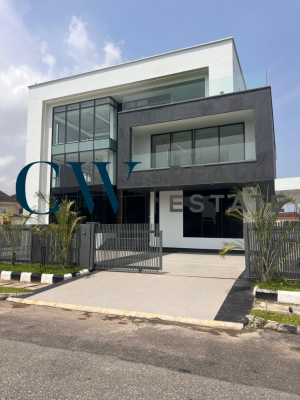 5 Bedroom Villa, Pinnock Beach Estate, Lekki, Lagos, Detached Duplex for Sale