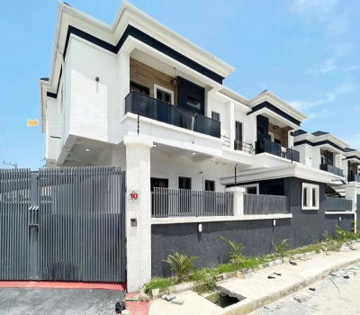 Spacious Self Service 4bedroom Terrace Duplex at Orchid Road, Orchid Road By Jj Apartment, Lekki, Lagos, Terraced Duplex for Rent