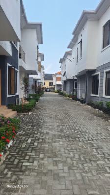 Luxury Brand New 3 Bedroom Terrace Duplex with Bq, Bakare Estate, Agungi, Lekki, Lagos, Terraced Duplex for Rent