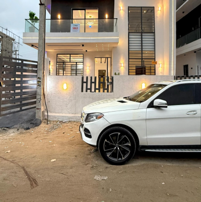 Contemporary 4 Bedroom Fully Detached Duplex with Swimming Pool, Ajah, Lagos, Detached Duplex for Rent