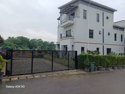 4 Bedrooms Detached Duplex with Bq, Near Tak Continental Restaurant, Life Camp, Abuja, Detached Duplex for Rent