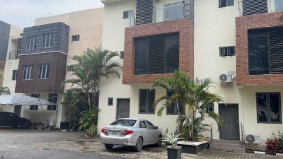 Contemporary 4bedroom Duplex with Bq in a Nice Estate, Guzape, Guzape District, Abuja, Terraced Duplex for Rent