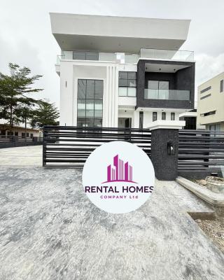 5bedroom Fully Detached Duplex, 2nd Toll Gate, Lekki, Lagos, Detached Duplex for Sale