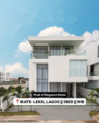 Experience The Peak of Elegance in This Brand-new 5-bedroom Smart Home, Ikate Lagos, Ikate Elegushi, Lekki, Lagos, Flat / Apartment for Sale