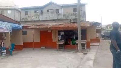 a Plot of Land with 8rooms and 4shops, 3,omoalade Alafia Street, Shomolu, Lagos, House for Sale