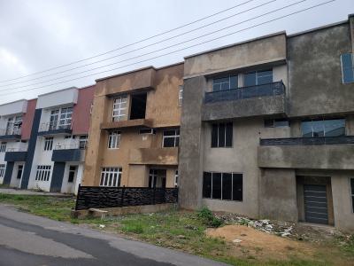 Semi Finished 4 Bedroom Terrace Duplex, Dantata District, Gwarinpa, Abuja, Terraced Duplex for Sale