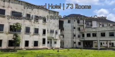 Land Size 4,000 Sqm 2-storey, 73-room Hotel (almost Completed), Prime Spot at Pepsi Corner, Uyo — Just Minutes From The Stadium, Uyo, Akwa Ibom, Commercial Property for Sale