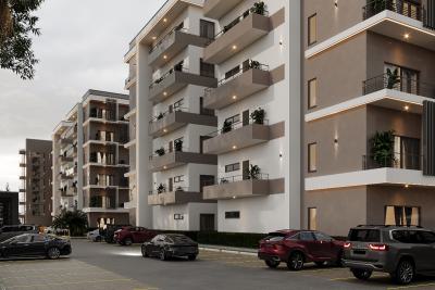 Luxury 3 Bedroom Apartment with a Self on Bq, Jabi, Abuja, Block of Flats for Sale
