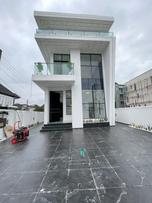 Contemporary 5 Bedroom Fully Detached Duplex with Bq and Pool, Chevron, Lekki, Lagos, Detached Duplex for Sale