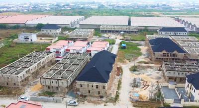 3-bedroom Semi-detached Duplex + Bq Carcass, Zylus Court Extension Richland Garden, Bogije Off Lekki-epe Expressway, Bogije, Ibeju Lekki, Lagos, Semi-detached Duplex for Sale