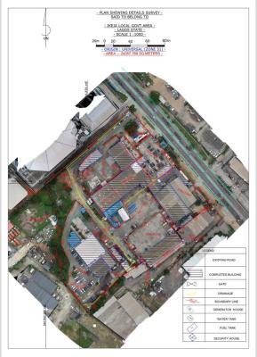 Sqm Land on The Ever Busy Road, Kudirat Abiola Way, Oregun, Ikeja, Ikeja, Lagos, Mixed-use Land for Sale