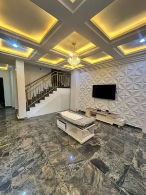 Luxury Furnished 4 Bedrooms Duplex, Close to Family Worship Center, Wuye, Abuja, Detached Duplex for Rent