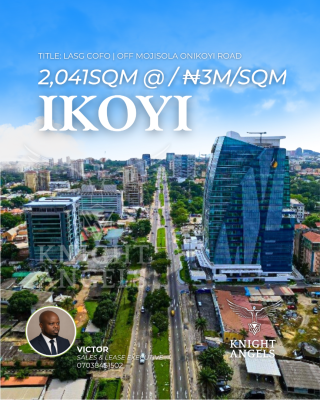 a Prime 2,041 Sqm Land, Off Mojisola Onikoyi Road, Old Ikoyi, Ikoyi, Lagos, Land for Sale