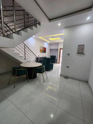 Fully Furnished 4 Bedroom Terrace Duplex with Garage, Agungi/osapa, Lekki, Lagos, Terraced Duplex for Rent