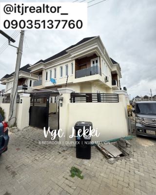 Lovely 4 Bedroom Semi Detached Duplex with Bq, Vgc, Vgc, Lekki, Lagos, Semi-detached Duplex for Sale