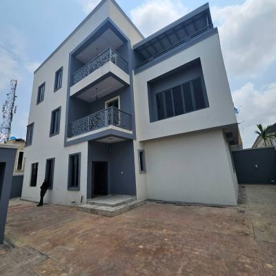 Newly Built 5 0qqbedroom Duplex with a Room Bq  Serene Environment, Gra Phase 2, Magodo, Lagos, Detached Duplex for Rent