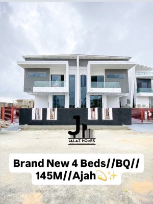 4 Bedroom Semi Detached Home with a Bq, Ajah, Lagos, House for Sale