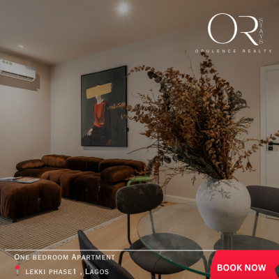 Luxe 1 Bedroom Apartment with Swimming Pool, Lekki Phase 1, Lekki Phase 1, Lekki, Lagos, Flat / Apartment Short Let