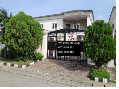 4 Bedroom Duplex with Bq ( Video Available on Request), Vgc ( Victoria Gardens City ), Lekki, Lagos, Semi-detached Duplex for Rent