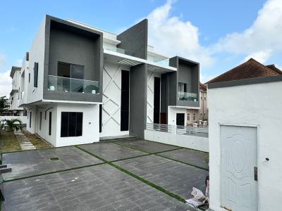 5 Bedroom Semi Detached House, Victory Park Estate, Osapa, Lekki, Lagos, Semi-detached Duplex for Sale