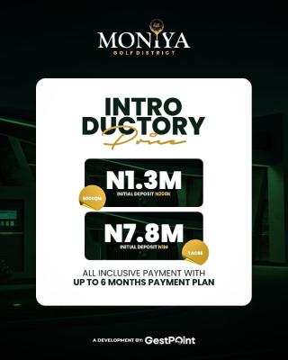Residential Land, Near Moniya Train Station Moniyay Golf District, Iseyin, Oyo, Residential Land for Sale