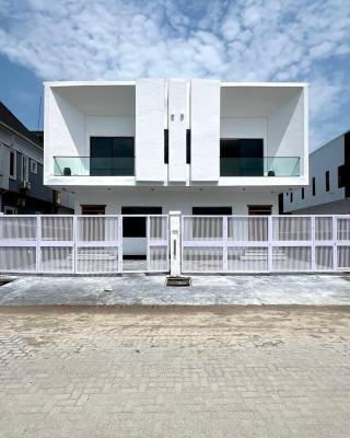 Affordable 4-bedroom Semi Detached Duplex, Orchid Road, Lekki, Lagos, Detached Duplex for Sale