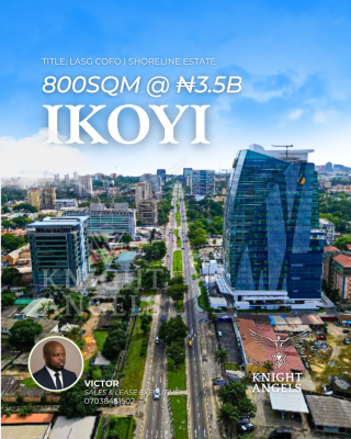 Premium 800 Sqm Land in an Estate, Shoreline Estate, Ikoyi, Lagos, Residential Land for Sale