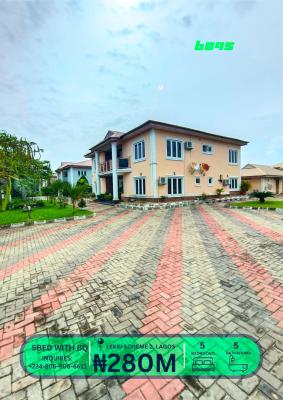 Super Specious 5bed Detached with 2bed Flat Detached Bungalow Bq, Emerald Housing Estate, Ilaje, Ajah, Lagos, Detached Duplex for Sale