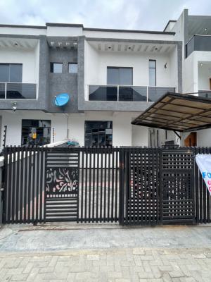 4bedroom Semi Detached Duplex with a Bq, Chevron, Lekki, Lagos, Semi-detached Duplex for Rent