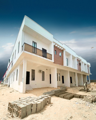 Super Beautiful 4 Bedroom Terrace Duplex, Abraham Adesanya, Ajah, Lagos, Terraced Duplex for Sale