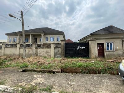 Spacious 5-bedroom Twin Duplex with Bq in a Prime Estate, Kolapo Ishola Gra, Akobo, Ibadan, Oyo, Semi-detached Duplex for Sale