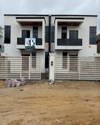 Beautiful 4 Bedroom Semi Detached Duplex with a Bq, Chevron Drive, Lekki, Lagos, House for Sale
