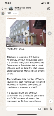 Luxury 20rooms Hotel, Fully Equipped, Oregun, Ikeja, Lagos, Hotel / Guest House for Sale