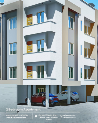 2 Bedroom Apartment with Payment Plan, Behind Lagos Business School, Ajah, Lagos, Flat / Apartment for Sale