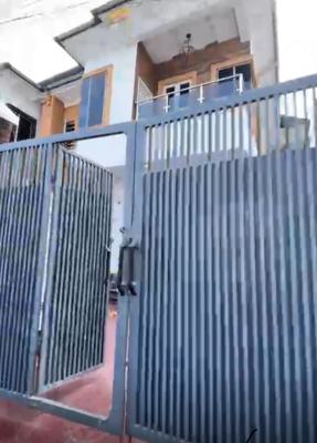 Fully Furnished 4 Bedroom Semi Detached Duplex with Bq & Gen, Canal West Estate Osapa, Lekki, Lagos, Terraced Duplex for Rent